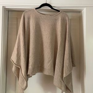 Garnet Hill Cashmere Poncho